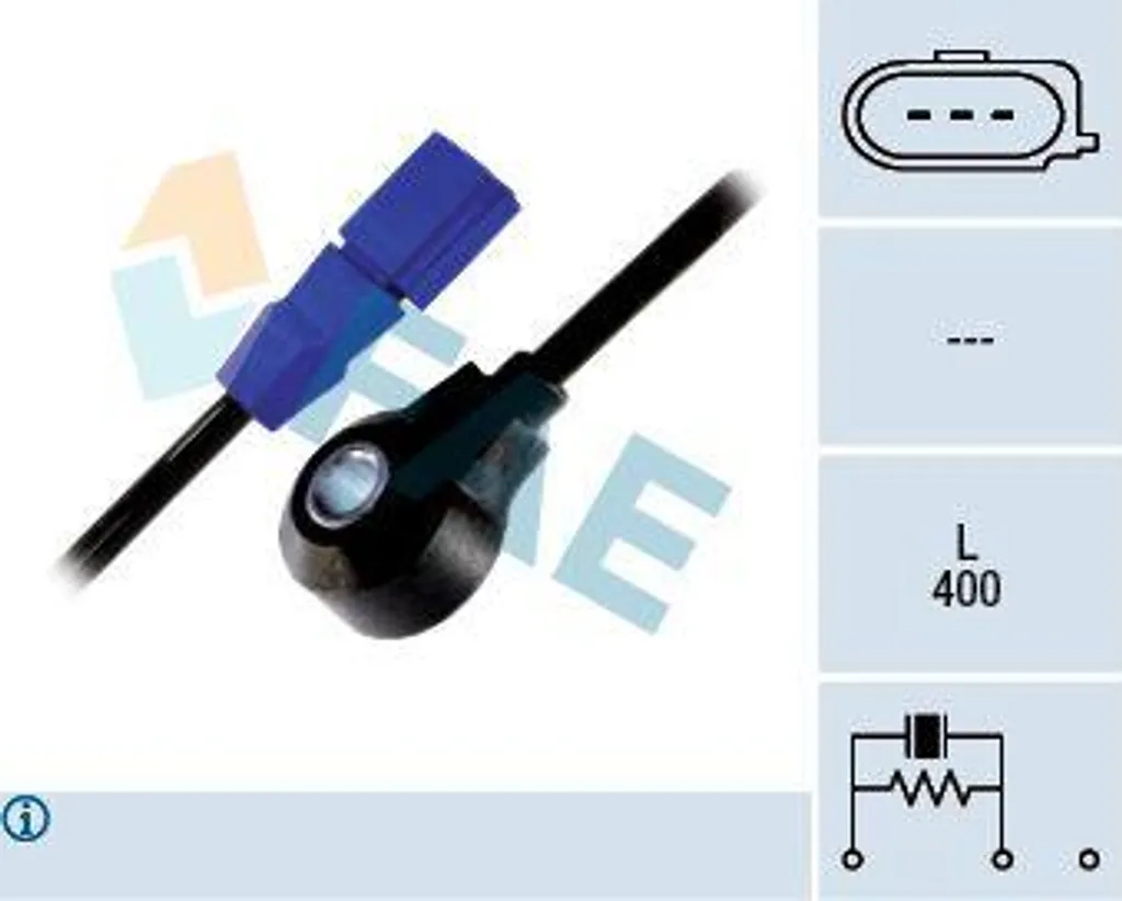 Capteur de cognement FAE 60170 OE KS237 pour Audi A4 A5 A6 A8