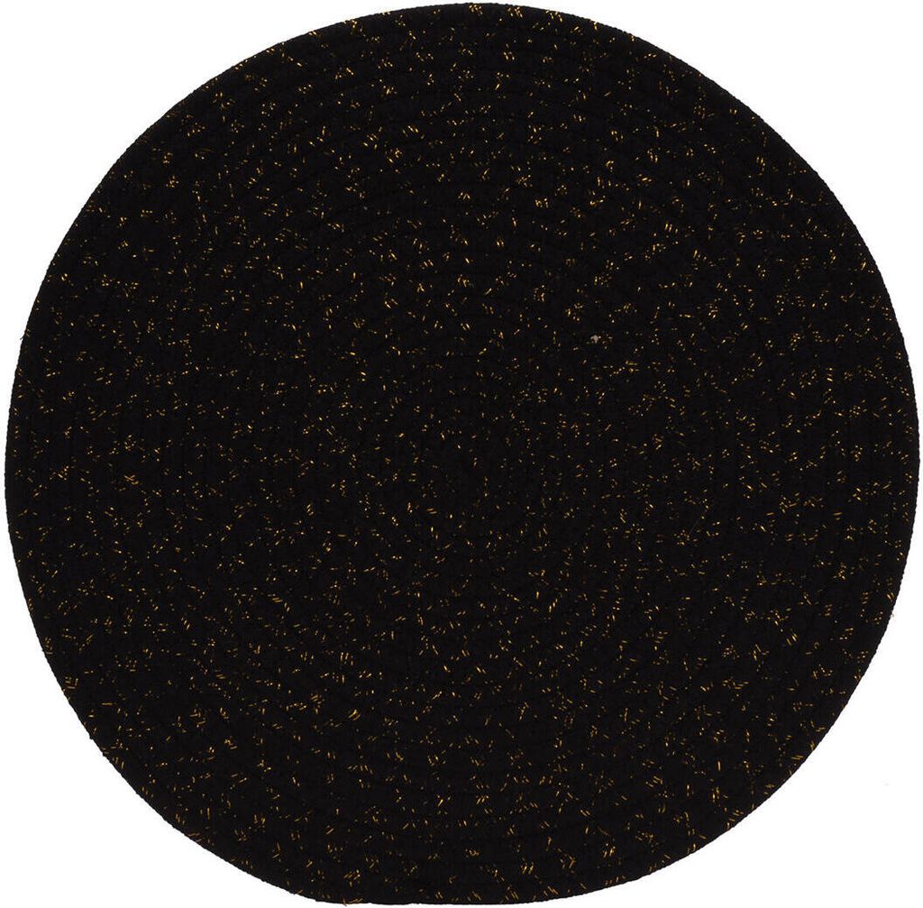 prostírání pr.38cm ČER/ZLA Polyester