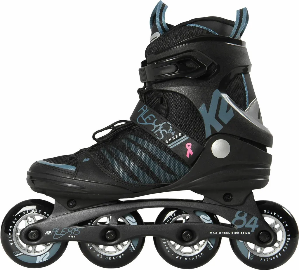 Rollers K2 Alexis 84 Speed Alu : confort SoftBoot contre les pieds douloureux