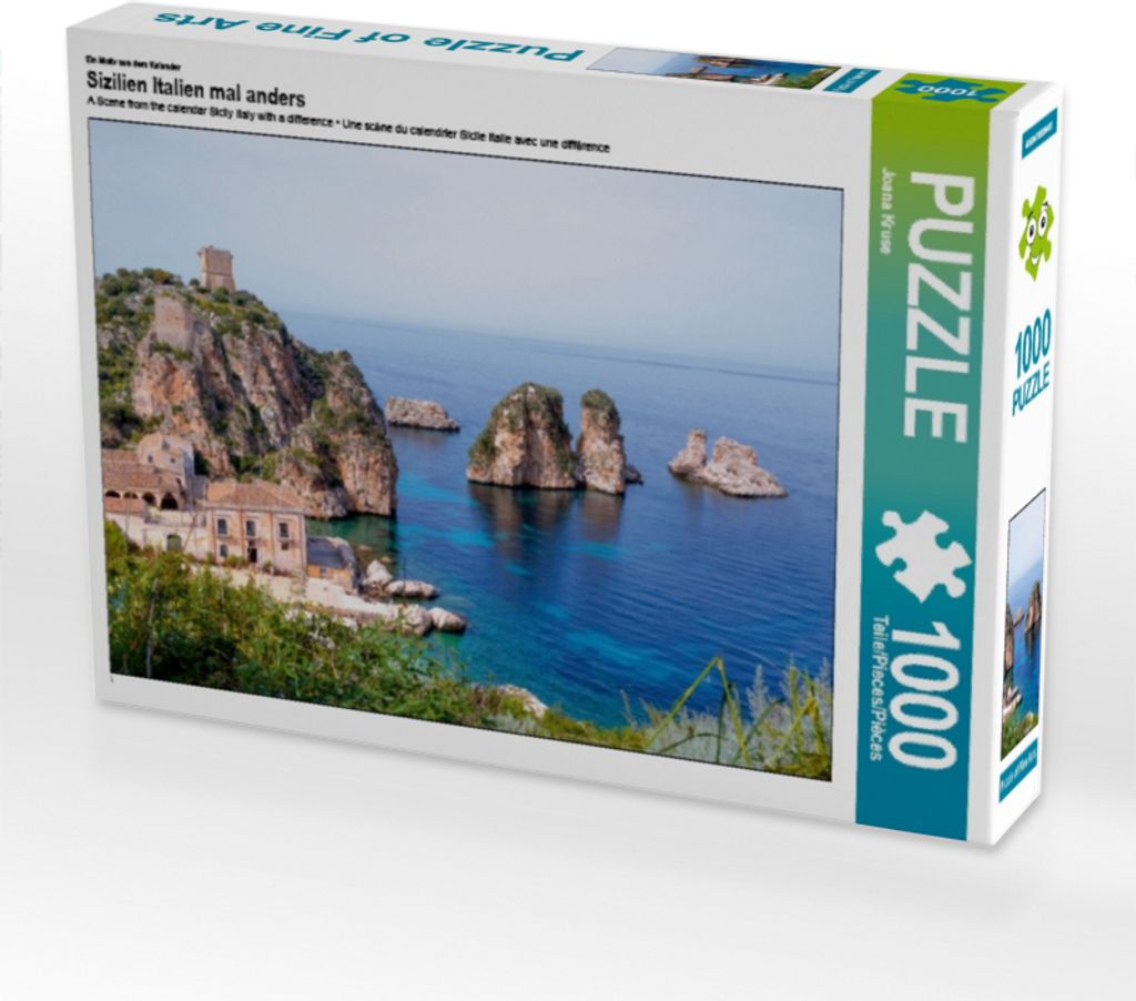 Calvendo Ein Motiv aus dem Kalender Sizilien Italien mal anders 1000 Teile Puzzle quer 640x480mm, Kruse Joana; 7449889