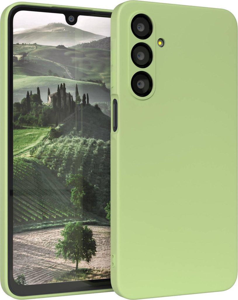 EAZY CASE - TPU Hülle für Samsung Galaxy A16, TPU Case stoßfeste Handyhülle, weiches Cover mit Kameraschutz, Silikonhülle in Grün