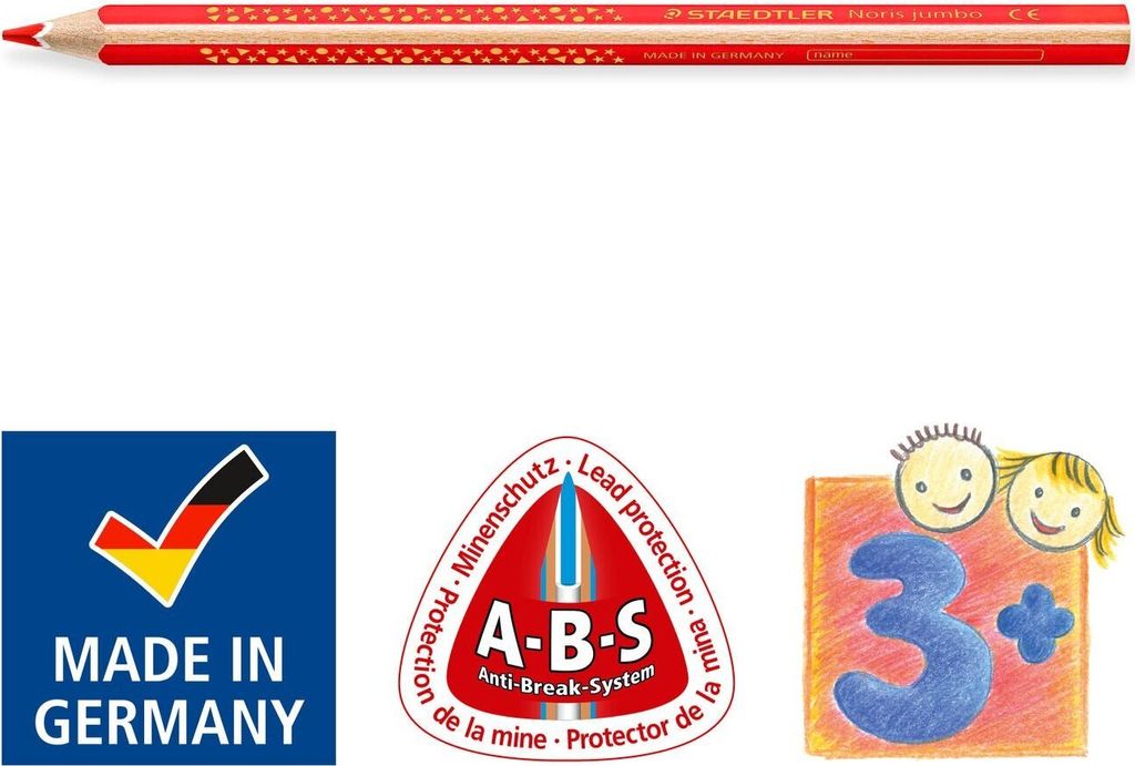 Farbstift Noris Club® triplus® jumbo Farbstifte, 4 mm, Produktbild 7
