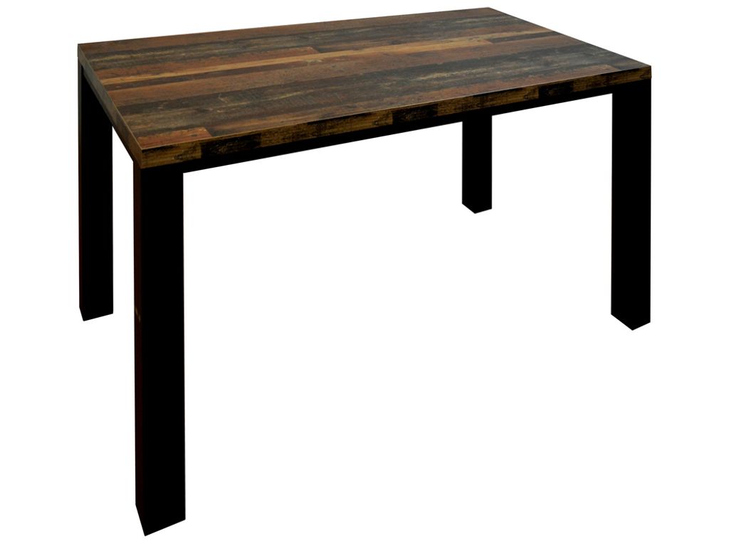 Esszimmertisch Esstisch 140x90 Platte Texas Oak Gestell schwarz