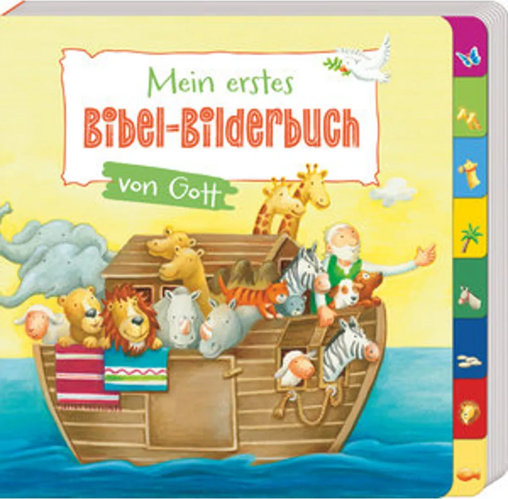 Expliquer Dieu aux enfants : Livre d'images biblique simple et éducatif