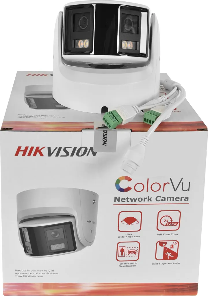 Caméra de surveillance extérieure 4 MP Vision Couleur et Grand Angle 2.8mm