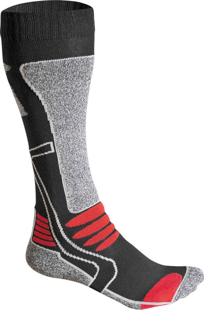 F-Lite Motorbike E200 Damen Socken, schwarz/grau/rot, 39-42