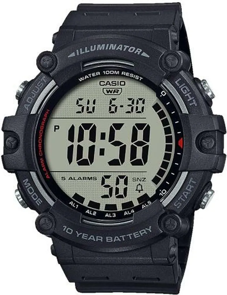 Fini les Piles à Changer avec la Montre Casio AE-1500WH Longue Durée