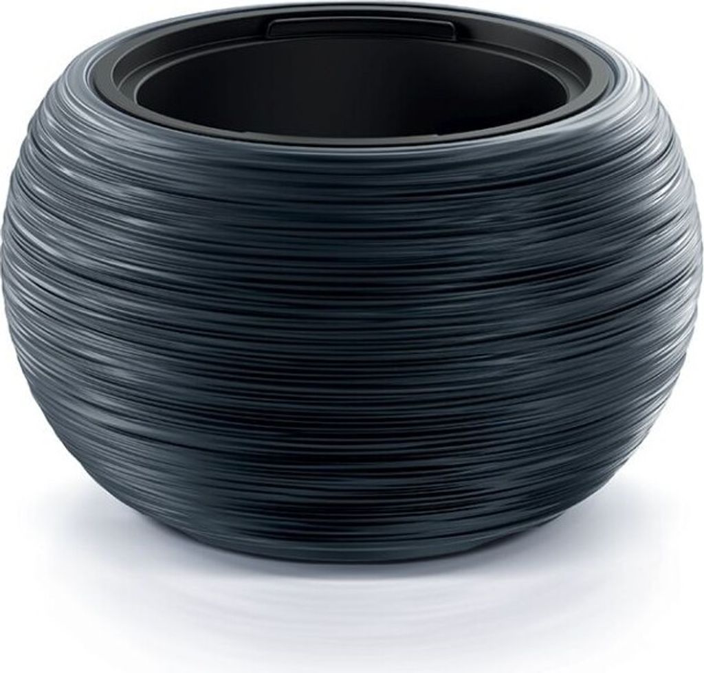 Prosperplast Blumentopf FURU BOWL Anthrazit 37,8 cm