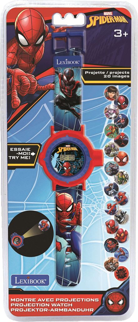 Lexibook Spider-Man Digital Projection Watch, Detské Obrázok produktu 