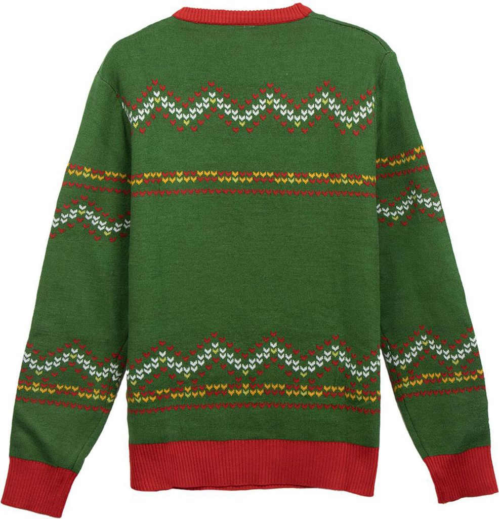 Grinch Merry Grinchmas Weihnachts-Pullover Uni , Größe Damen:M