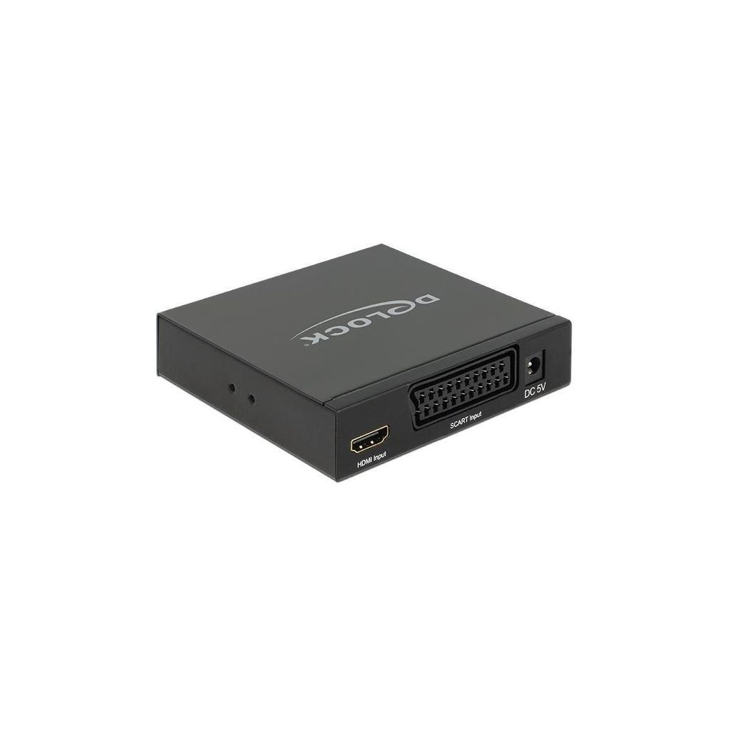 Delock Converter SCART / HDMI > HDMI with Scaler - Videokonverter - HDMI, SCART - HDMI