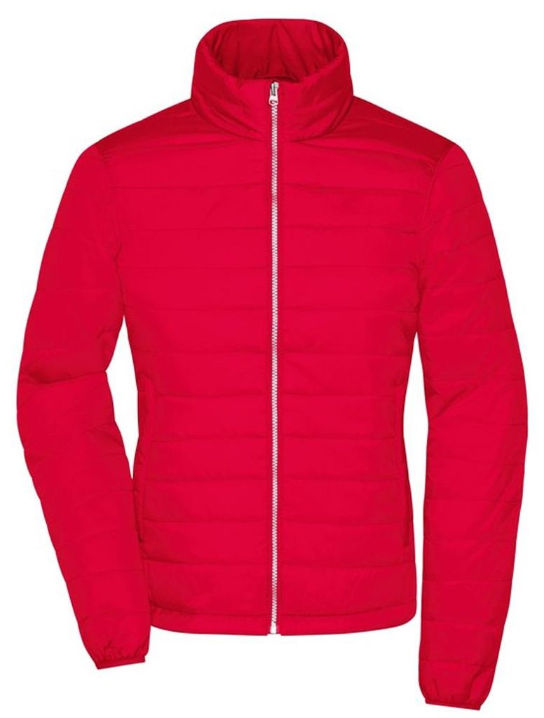 James and Nicholson - Steppjacke für Damen LT2369 (XXL) (Rot)