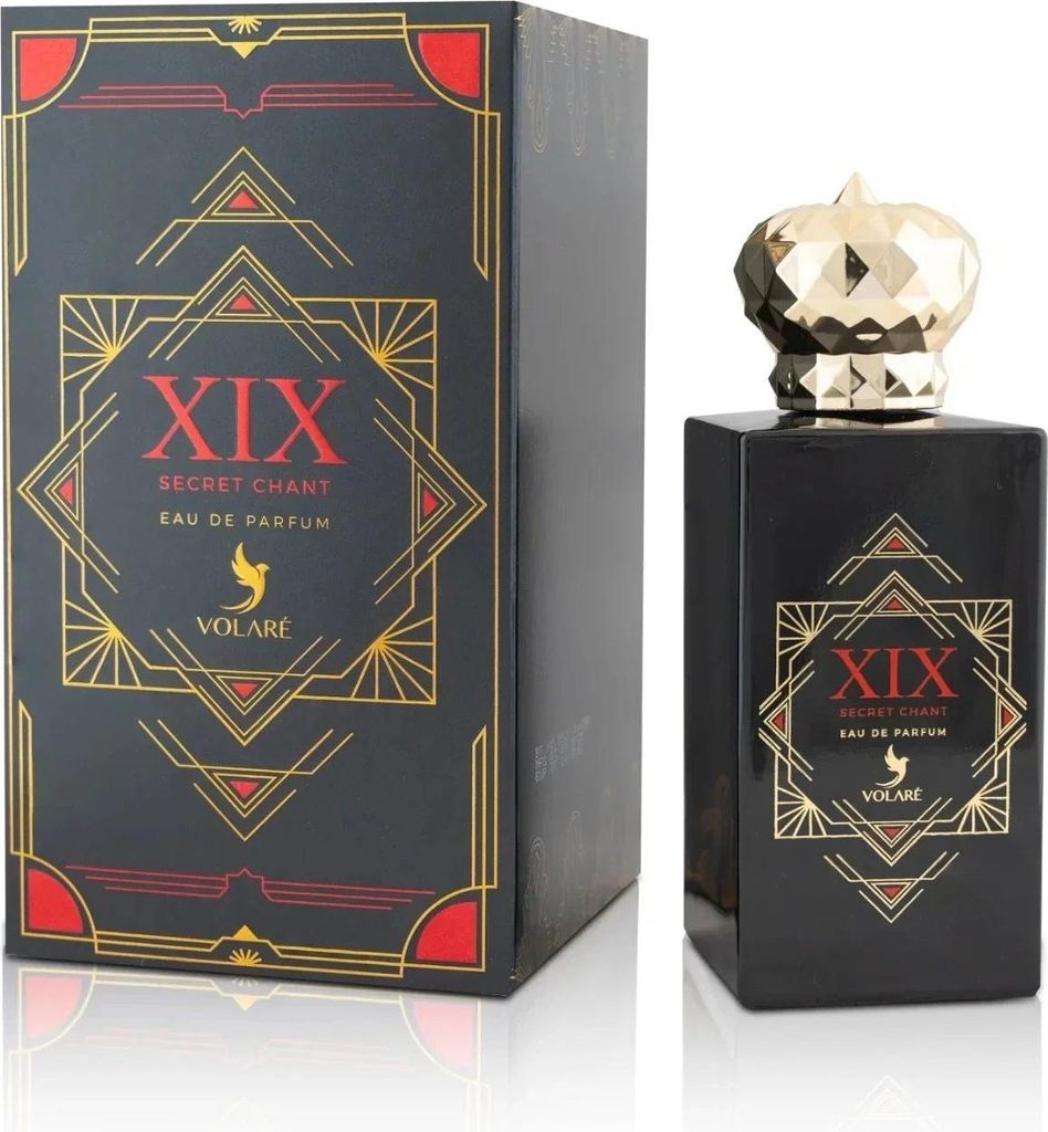 Volare XIX Secret Chant Eau de Parfum 100 ml Unisex – Frisch Floraler Duft mit Tuberose, Iris & Cashmere-Moschus – Langanhaltendes Parfum