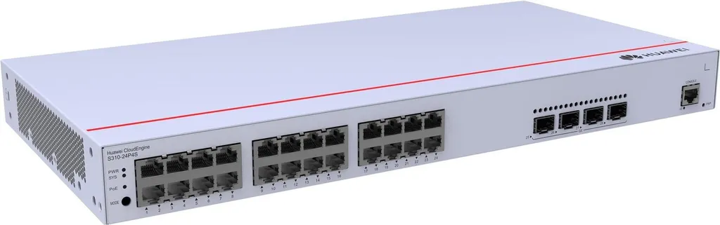 Commutateur Huawei CloudEngine S310-24P4S 24 ports PoE+ 400W
