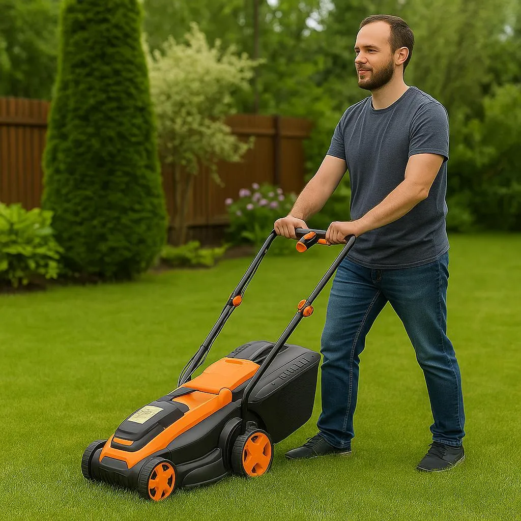 Recensione KRAFT&DELE 20V Rasaerba | Batteria 6Ah e Cesto 30L per Fai Da Te - 3