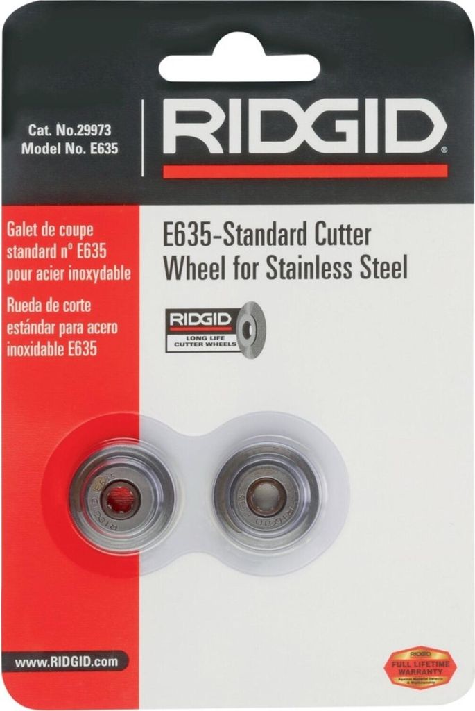 RIDGID Schneidrad für Edelstahl, 2 Stk. Produktbild 