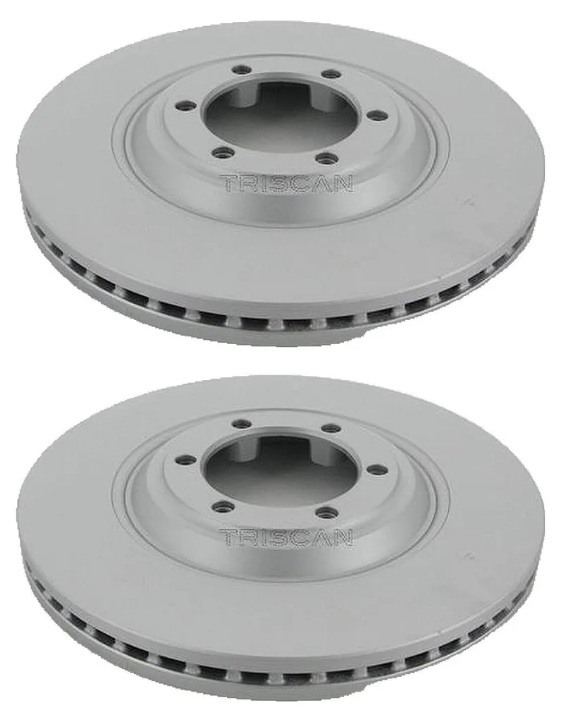 Jeu de Disques de Frein Avant Ventilés 300mm TRISCAN pour Pickup ISUZU