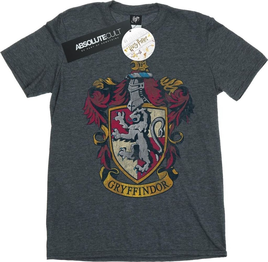 Harry Potter - "Gryffindor" T-Shirt für Damen BI26351 (XL) (Grau meliert)