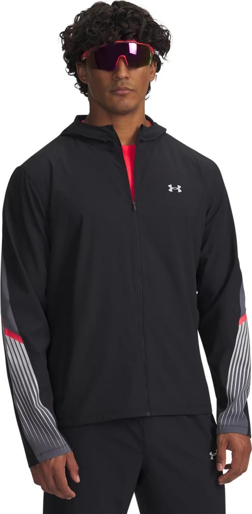 Under Armour Jacket 6005900-001 in Black color size x-large Image du produit 