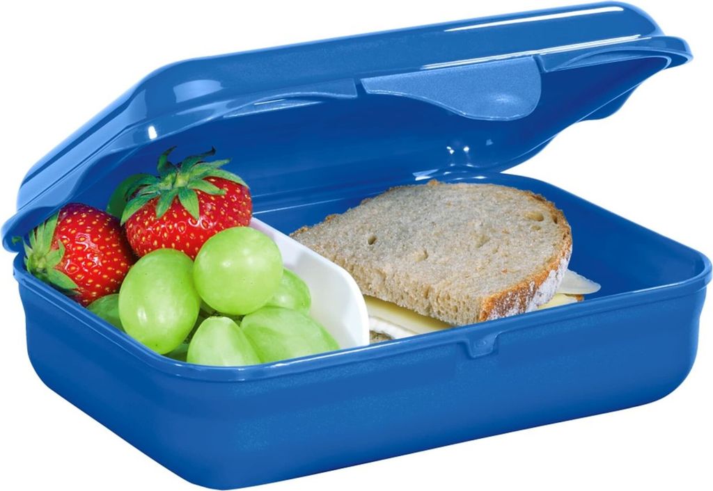 Step by Step Brotzeitbox mit Klickverschluss, spülmaschinengeeignet