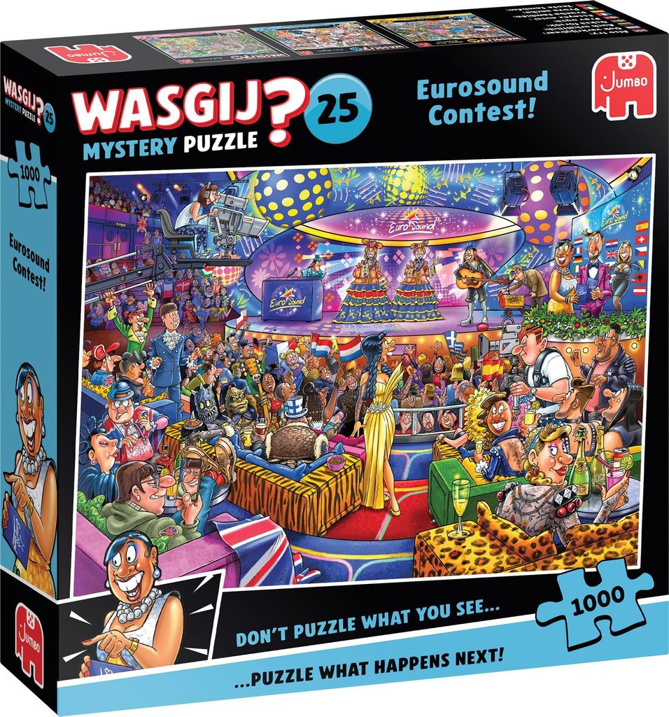 Wasgij Mystery 25 Eurosound Contest Puzzle, 1000 Teile, Produktbild 