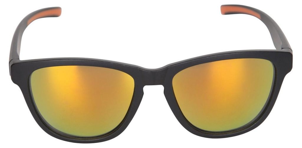 Mountain Warehouse - "Montego" Verspiegelt-Sonnenbrille für Herren/Damen Uni MW5125 (Einheitsgröße) (Schwarz)