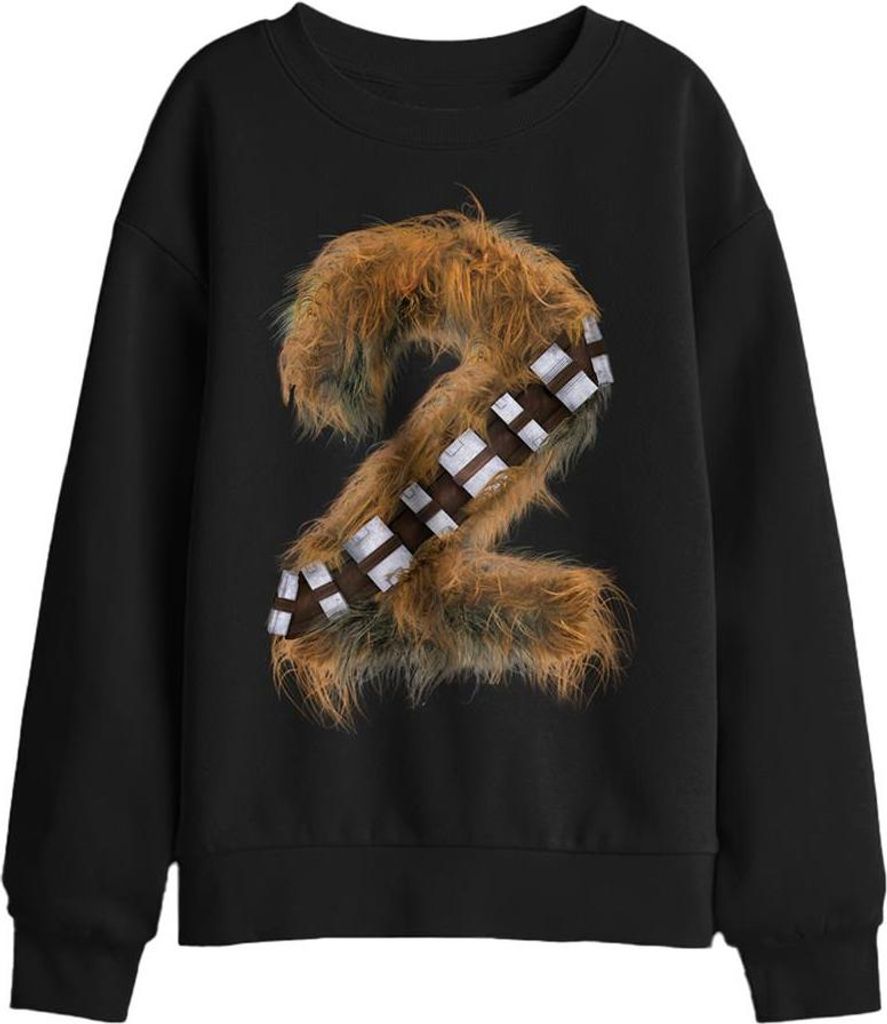 Star Wars - Sweatshirt für Kinder, 2 Geburtstag TV29735 (128) (Schwarz)
