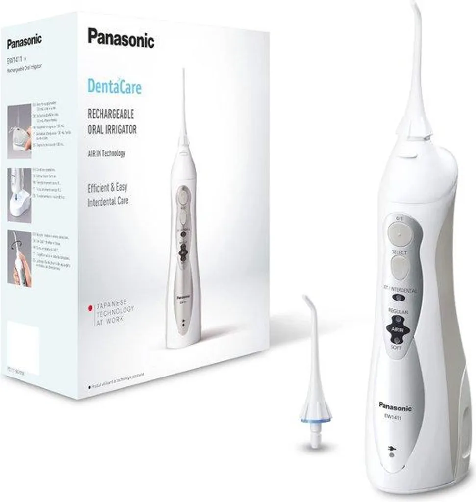Douche dentaire sans fil Pro-Hygiène avec réservoir amovible de 300ml