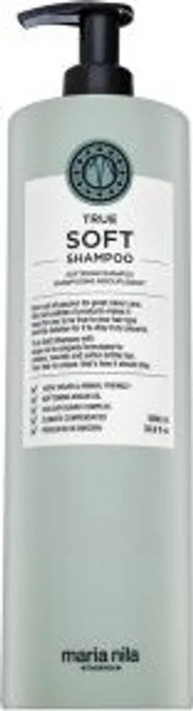 Maria Nila Shampooing True Soft 1000ml - Soin Hydratant à l'Huile d'Argan
