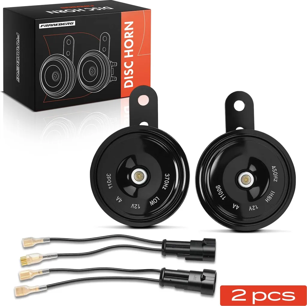 Avertisseur sonore Jaguar muet ? Solution 2 cornes Frankberg 12V 110dB