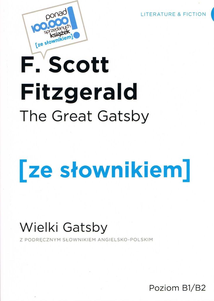 Der große Gatsby mit einem handlichen Englisch-Polnisch-Wörterbuch (Ausgabe 2022) – F. Scott Fitzgerald