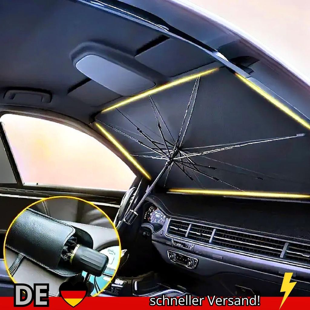 Auto Sonnenschirm Windschutzscheibe Faltbar Vorne