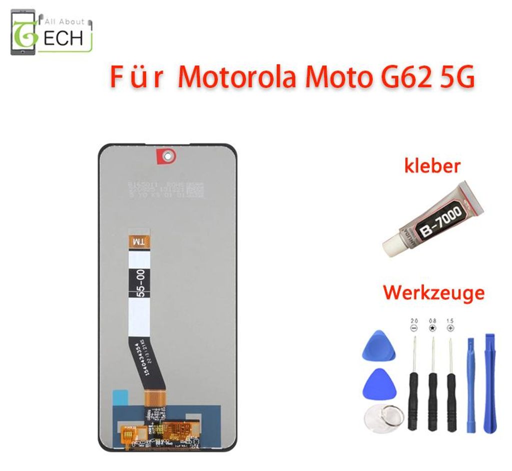 Für Motorola Moto G62 5G XT2223 LCD Display Touchscreen Produktbild 