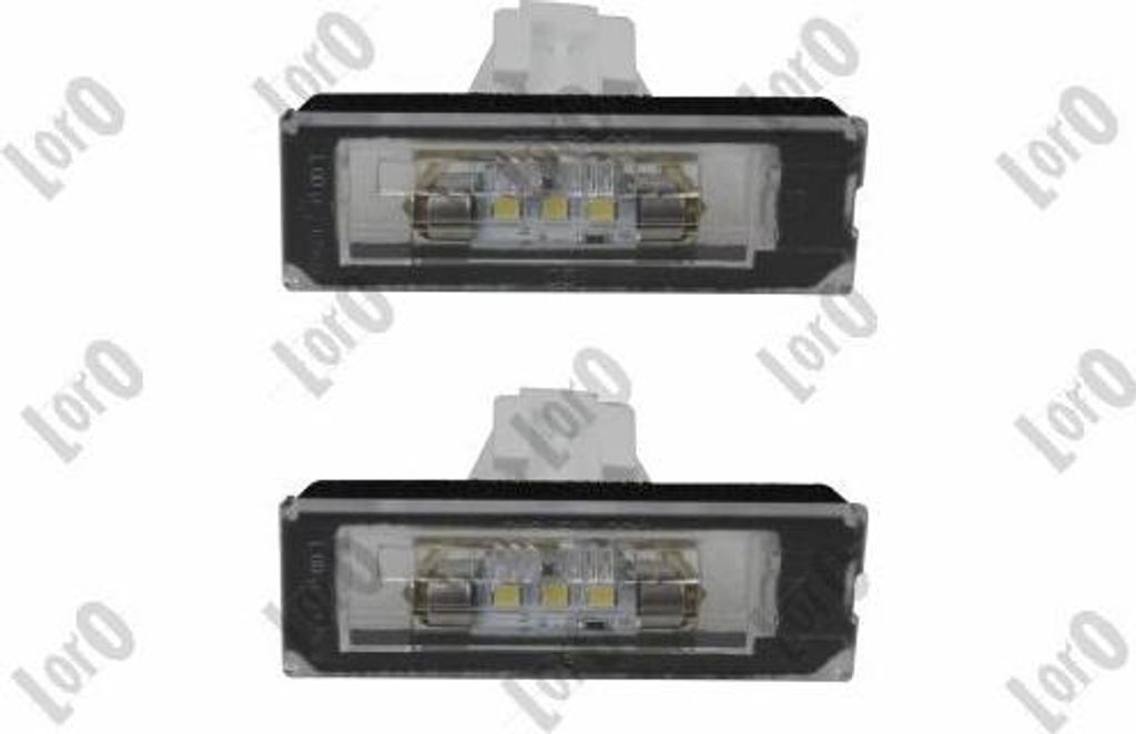 ABAKUS 016-53-900LED Kennzeichenbeleuchtung OE 6350AX kompatibel mit Jumper, Ducato, Boxer