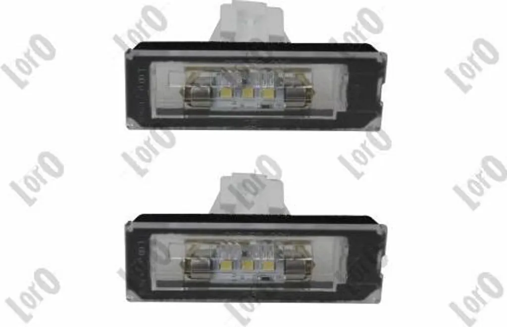 Feu de plaque d'immatriculation LED pour utilitaire Jumper et Ducato Boxer