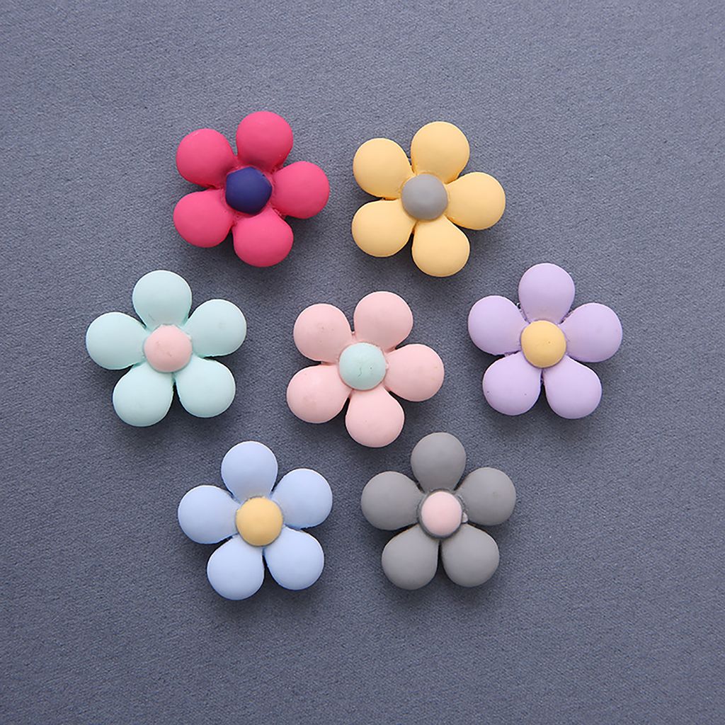 4pcs Blackboard Magnet Bunte starke Adsorptionblütenform Weitbreite 3D -Blumenmagnetaufkleber für Kühlschritte