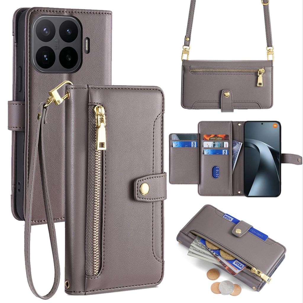 Handyhülle mit Portemonnaie für Xiaomi 17T Handykette mit 5 Produktbild 