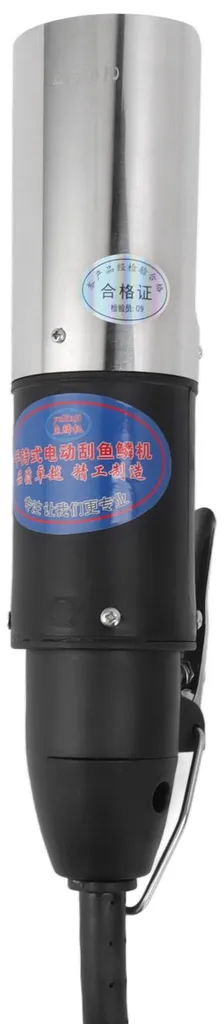 Écailleur de poisson électrique pour cuisine maison et usage extérieur - 7