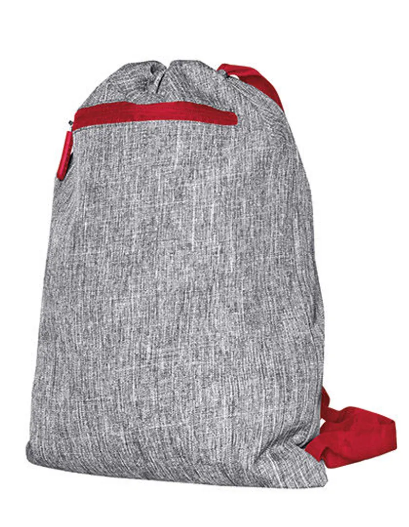 Borsa Palestra Bags2GO Miami DTG-15391 Grigio Rosso Melange