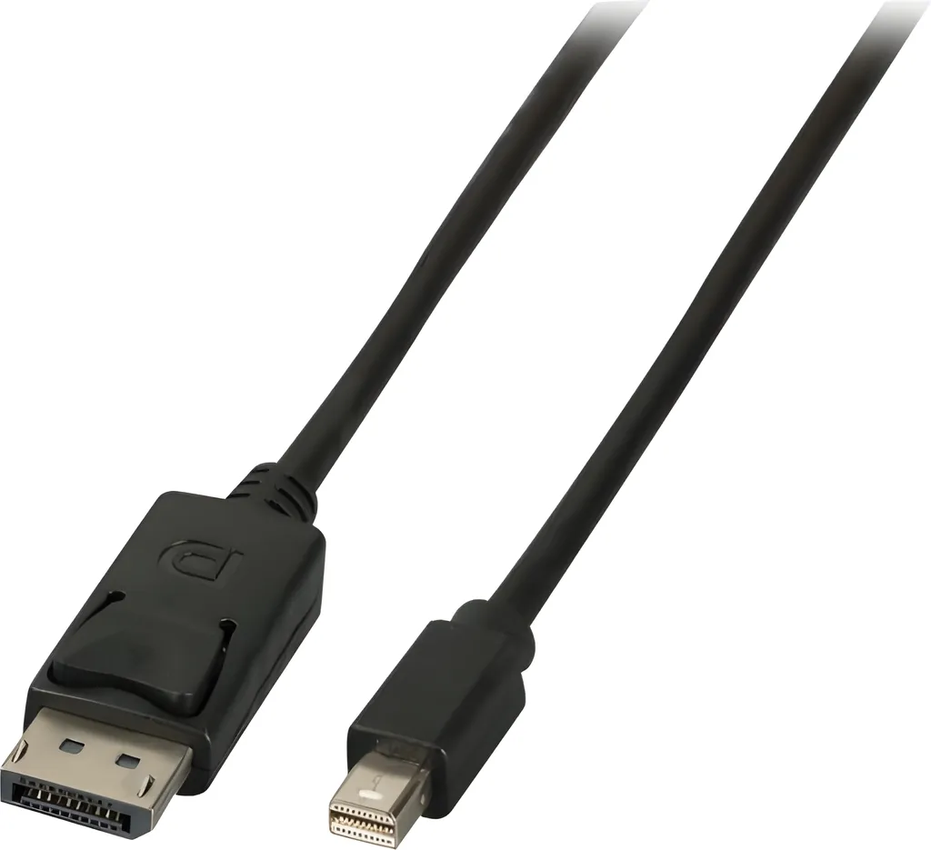 EFB K5565SW.2 EFB Mini DisplayPort û DisplayPort Kabel, St-St, 2m, schwarz