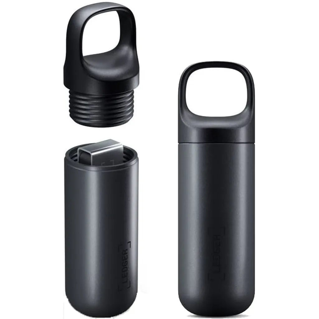 Ledger Nano S Plus Pod Nero | Custodia di Sicurezza per Criptovalute - 2
