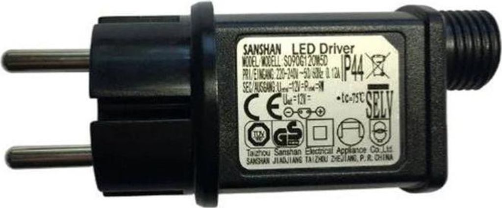 Transformator LED-Girlande 12V 9W IP44 Produktbild 