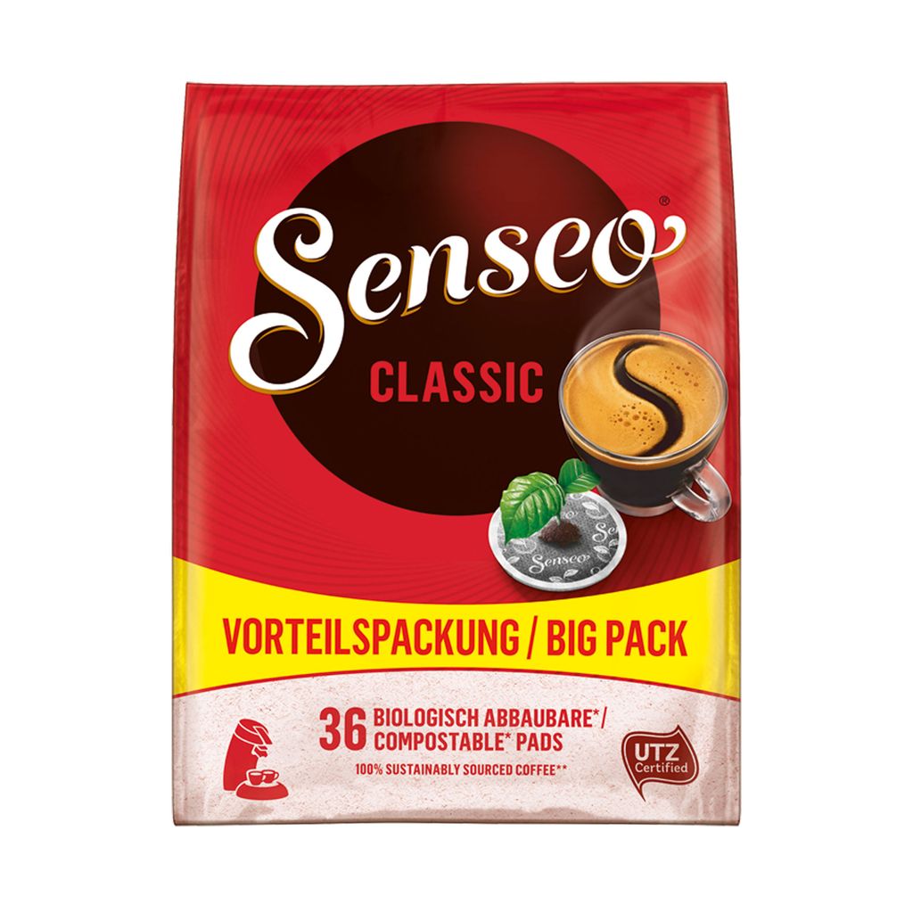 Cialde Senseo Classic / Classic, gusto intenso e corposo, Immagine del prodotto 