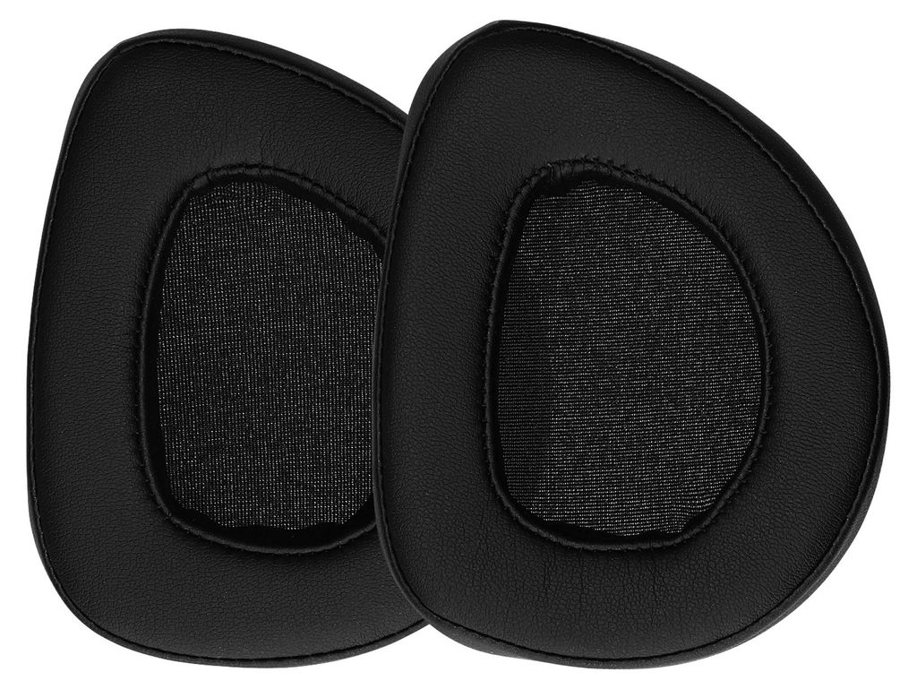 kwmobile 2x Ohr Polster für ASUS ROG Delta S Ohrpolster - Ersatz Ohrpolster - Kopfhörer Ersatzteile - Kopfhörer Ersatzpolster für Over Ear Head...