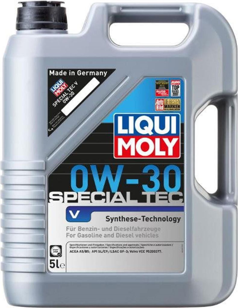 LIQUI MOLY Special Tec V für 0W-30 5 Liter Motoröl Motorenöl VCC 95200377 Öl