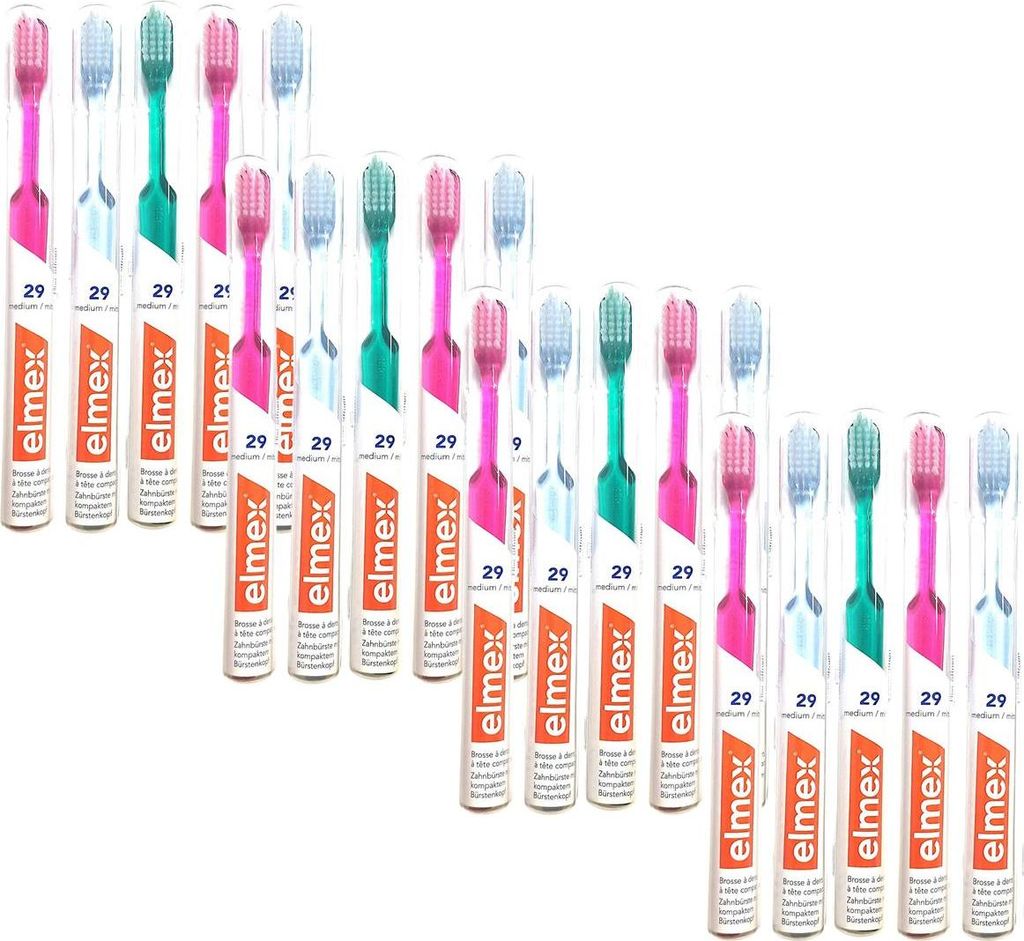 20x Elmex Zahnbürste 29 mittel Produktbild 