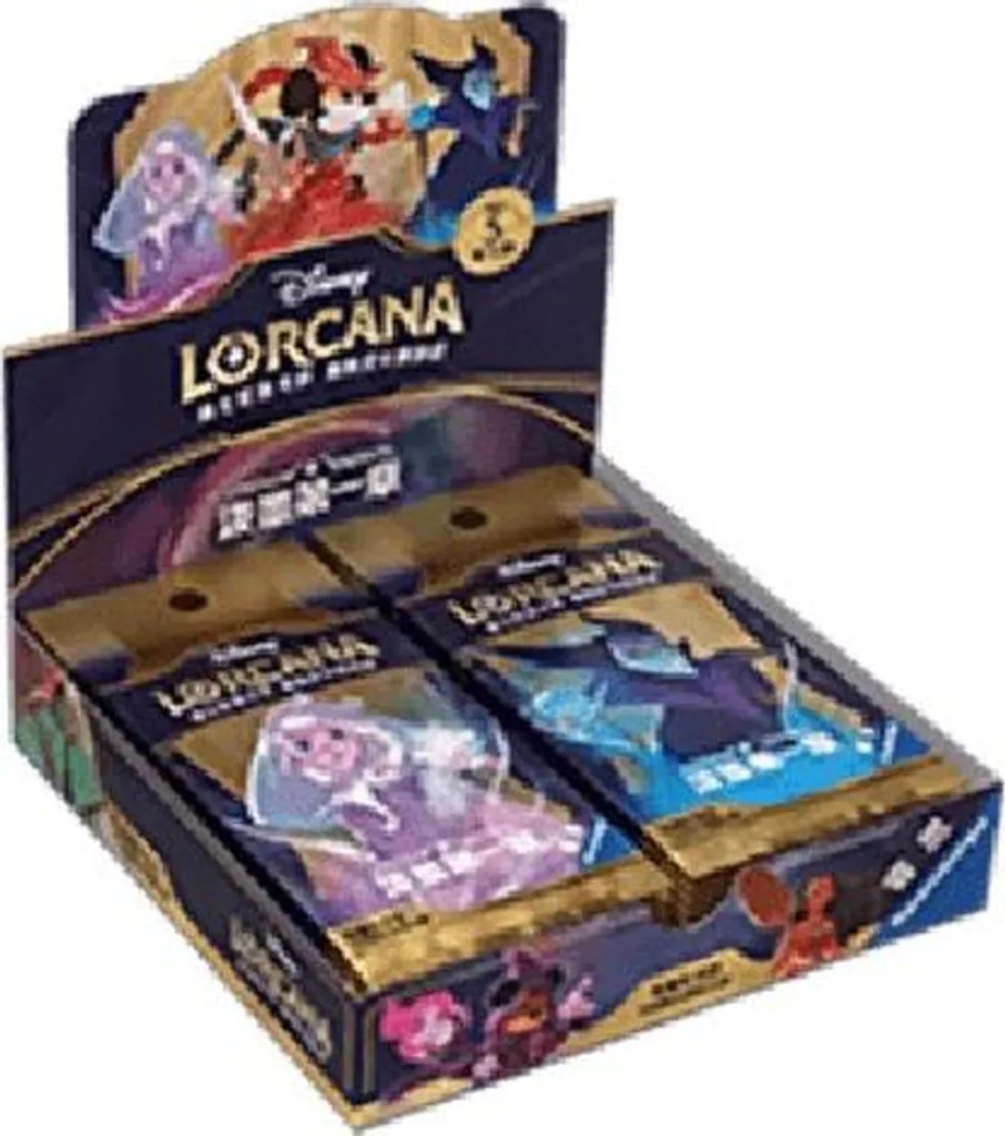 Lorcana Premier Chapitre Boîte Boosters Edition Chinoise Limitée