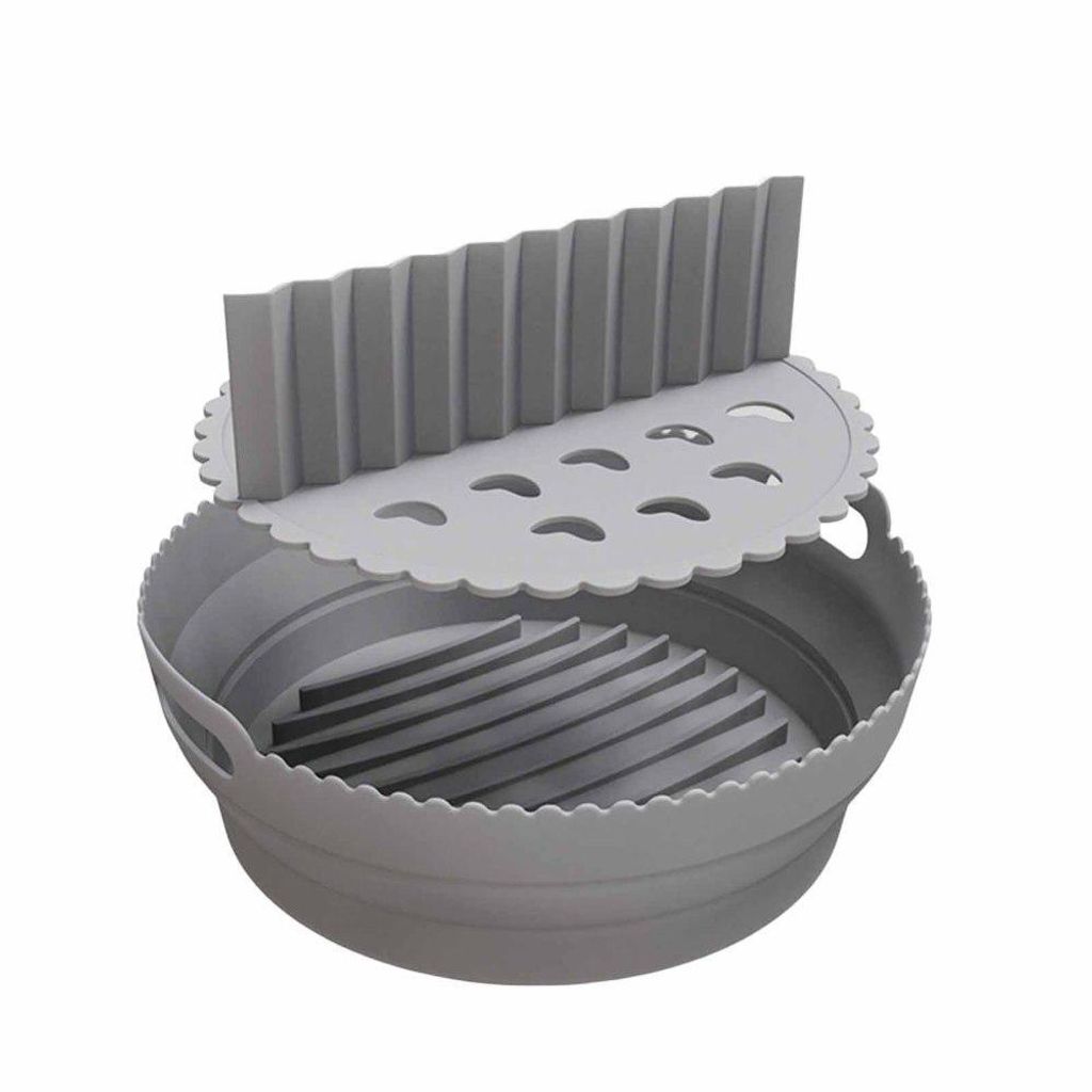 Wiederverwendbare Form für den Airfryer - grau