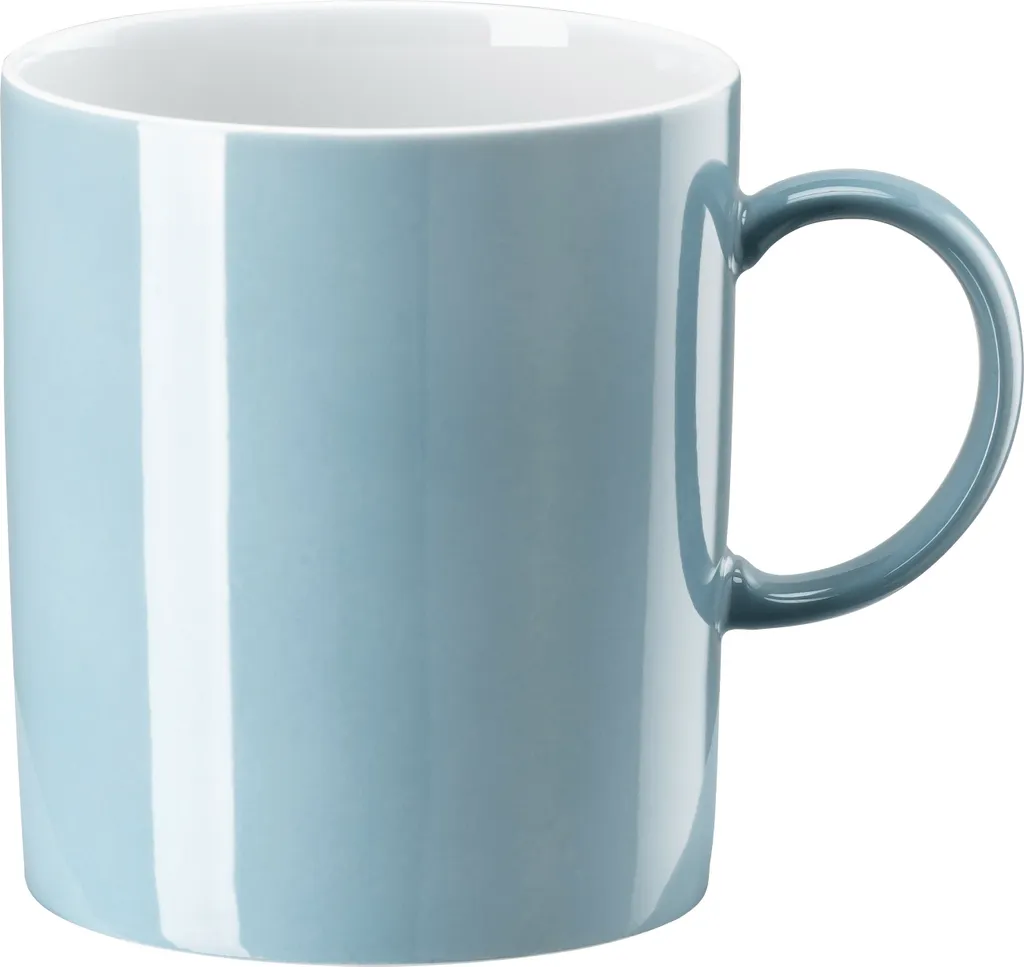 Thomas Becher mit Henkel Sunny Day Soft Blue, Tasse, Porzellan, Blau, 300 ml, 10850-408600-15505