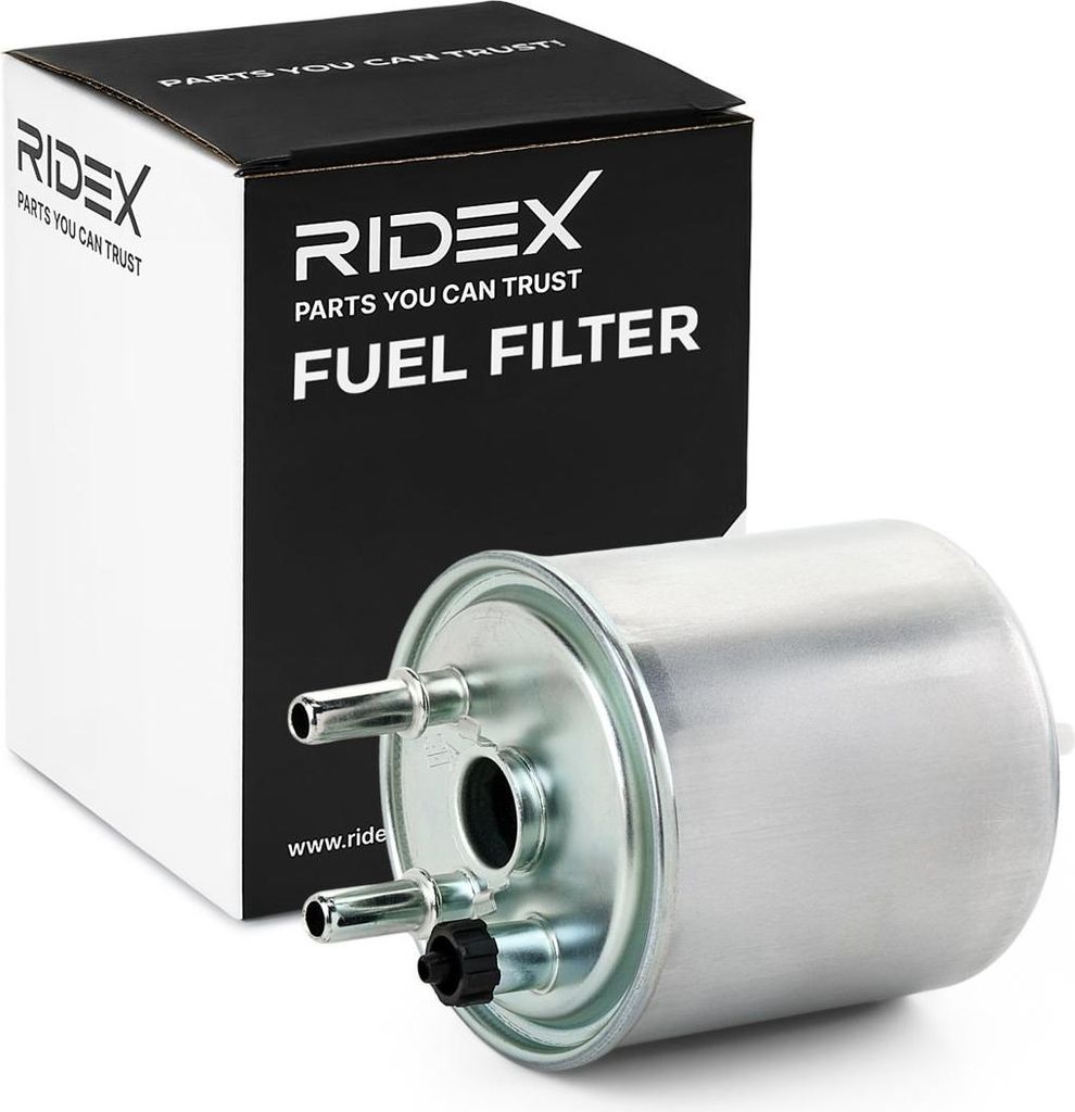 Kraftstofffilter RIDEX 9F0162 für RENAULT TWINGO II (CN0) Leitungsfilter